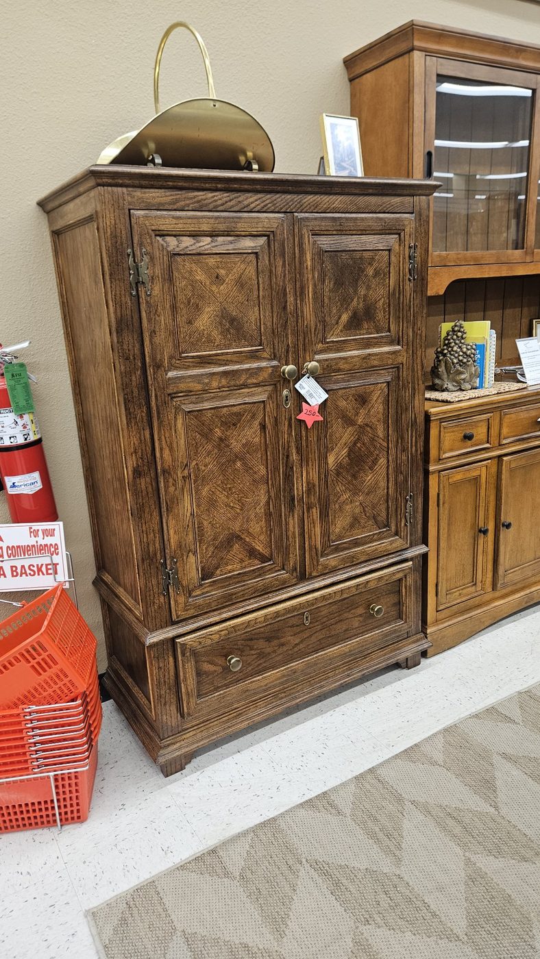 Century Furniture Oak Armoire / Entertainment Cabinet — photo 1 of 1