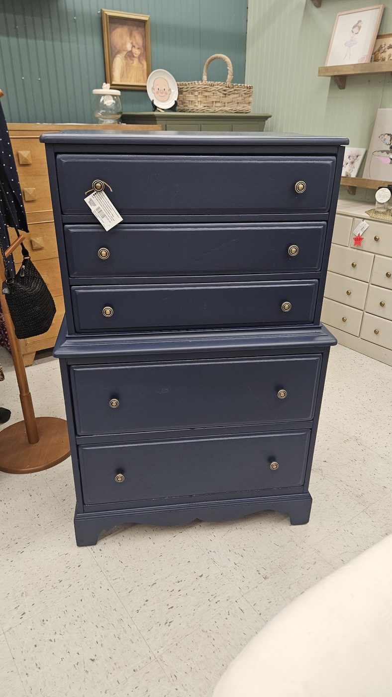 Navy Blue 5-Drawer Dresser — photo 1 of 4