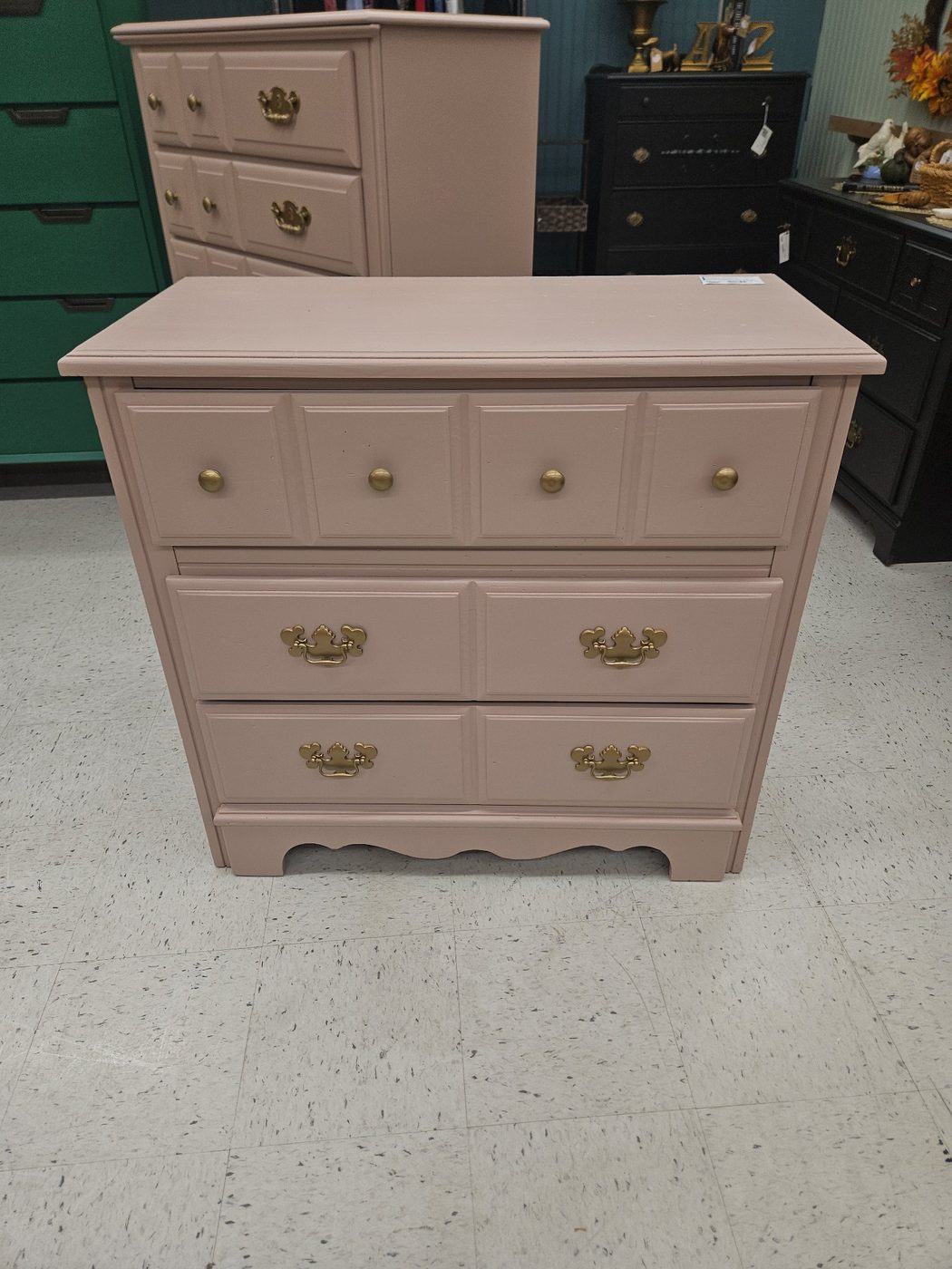 Pink 3-Drawer Dresser — photo 1 of 1