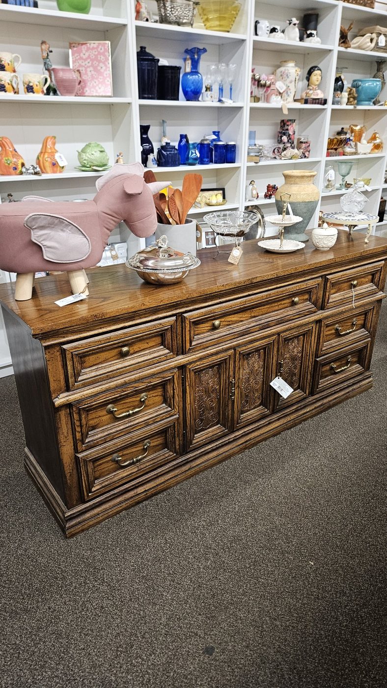 Vintage 9 Drawer Dresser / Buffet — photo 1 of 1